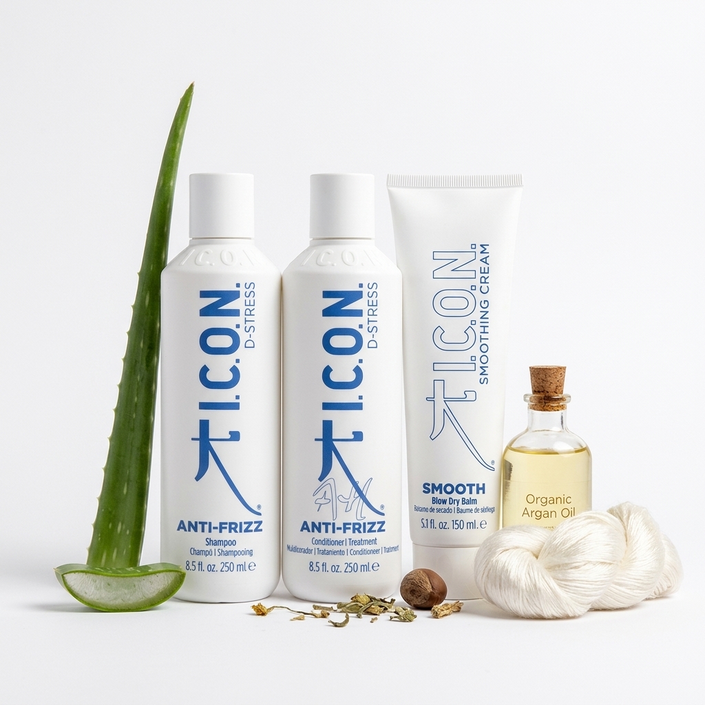 Soins I.C.O.N. gamme Anti-Frizz